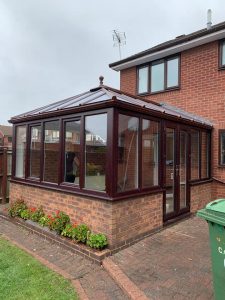 Edwardian conservatory from the outside