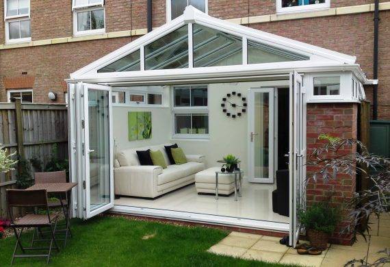 bi fold doors - gable conservatories in stafford