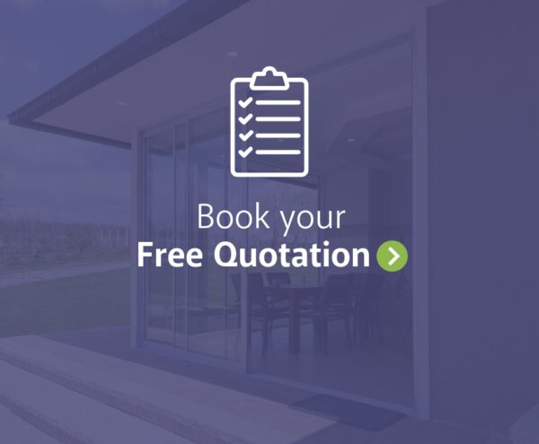 Free home quotation for new doors with local surveyor measuring a property
